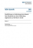 VDV-Schrift Nr.261, ED. 2: „Empfehlung zur Anbindung eines dispositiven Backends an einen Elektrobus, ergänzend zur ISO-Norm 15118“ [Print]